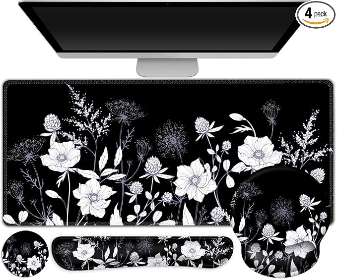 Black White Flowers