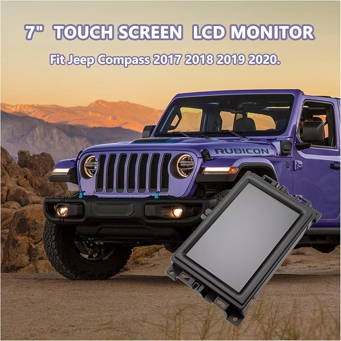 7 Jeep LCD with Bracket