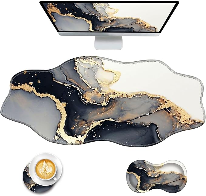 Black Gold Marble