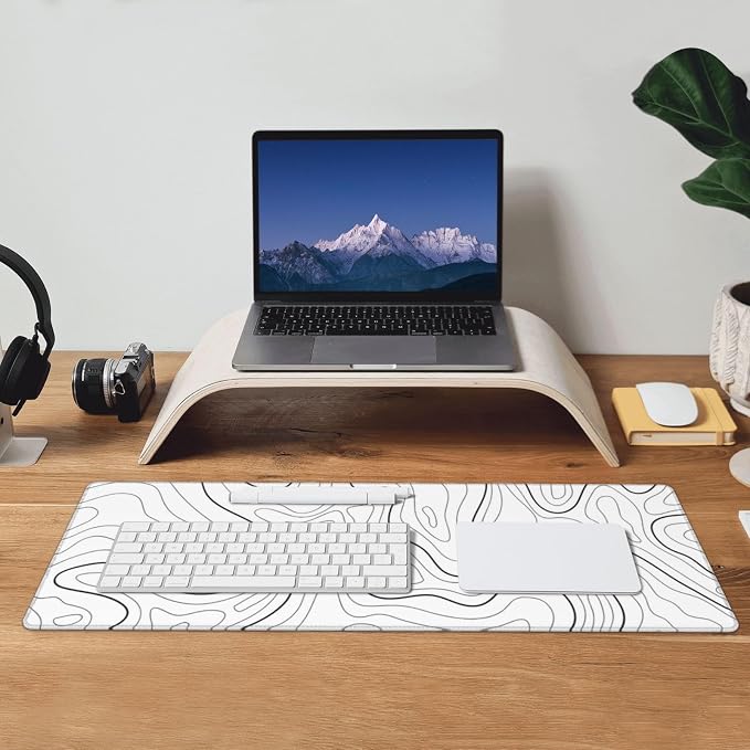 White Topographic