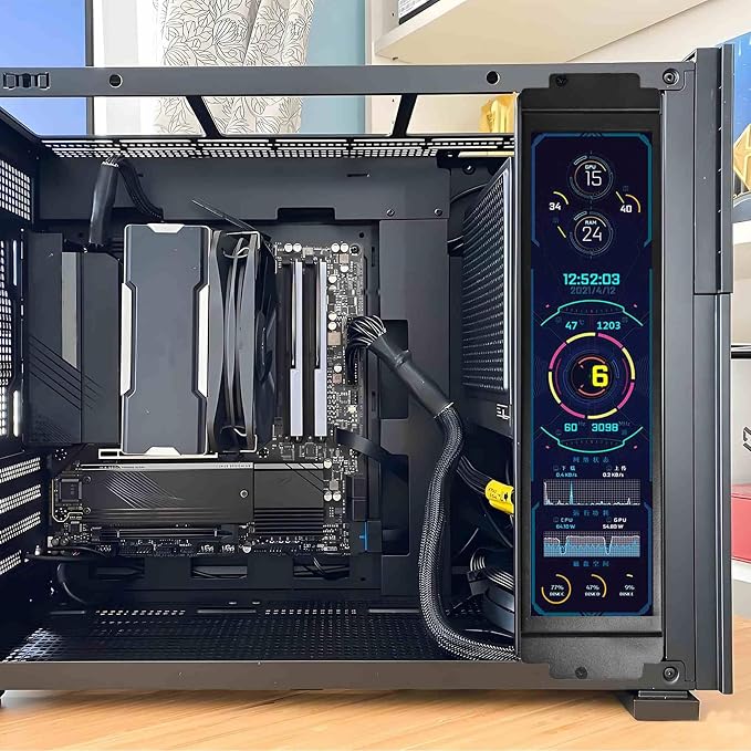 9.1'' Black for D32 PC Case
