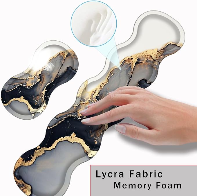 Black Gold Marble