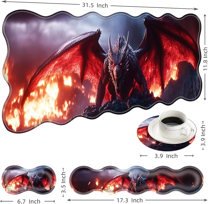 10 Dragon in Flames