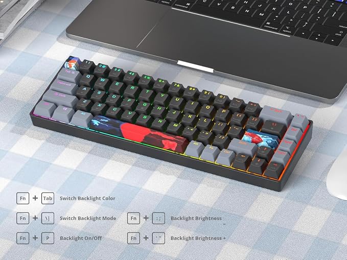 68 Dark/Red Switch