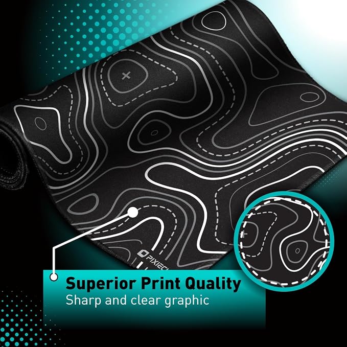 Black Topographic
