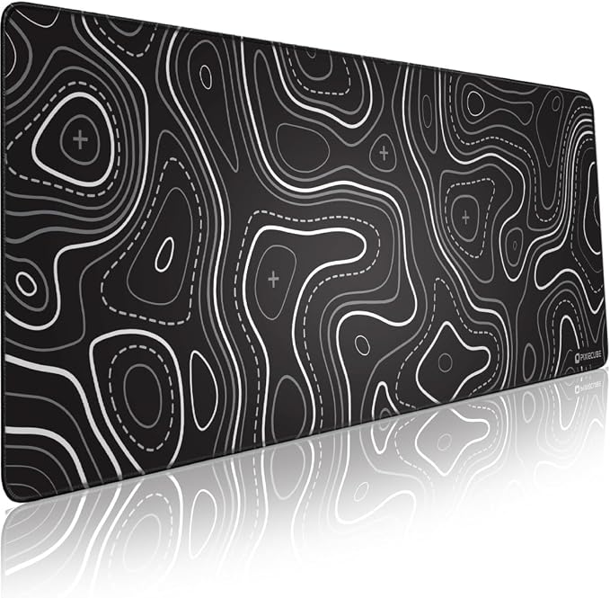 Black Topographic