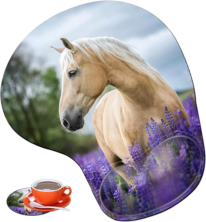 Purple Lavender War Horse