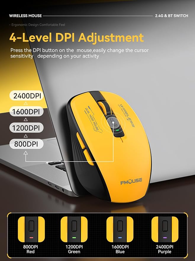 Yellow and Black