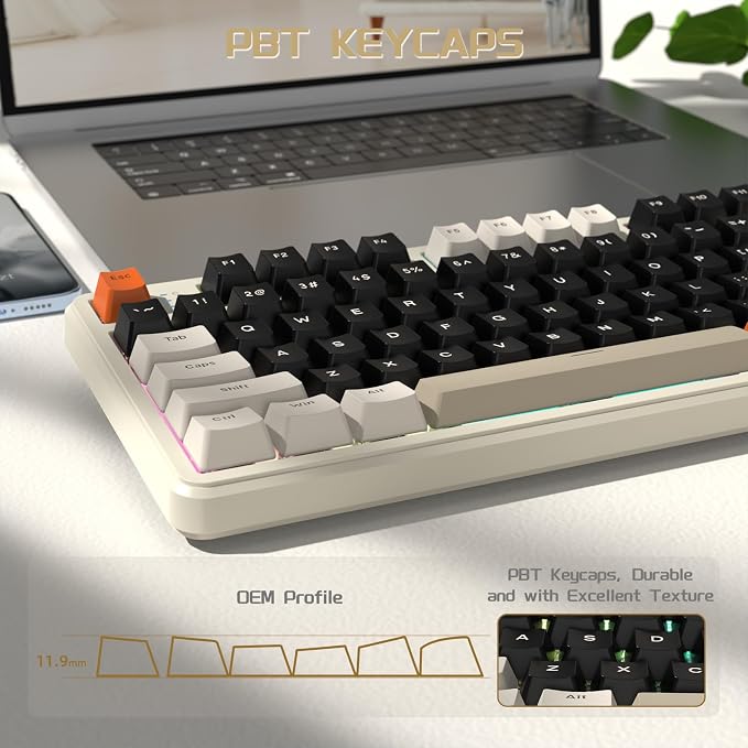 White&8 Keys