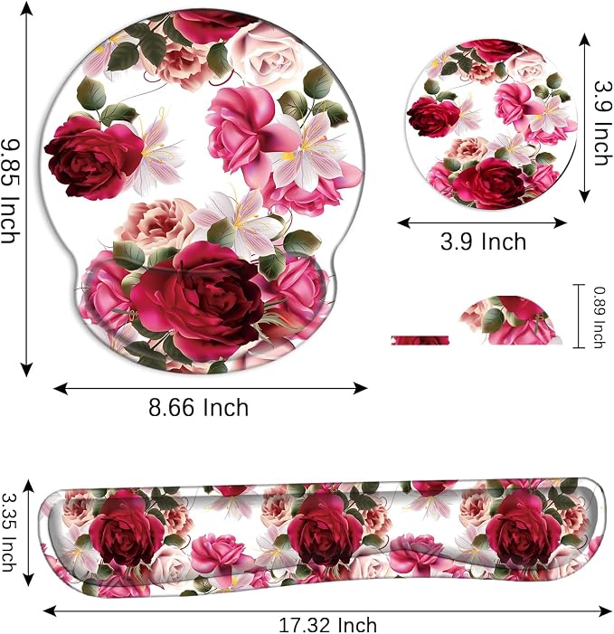 Roses and Hyacinth Flowers