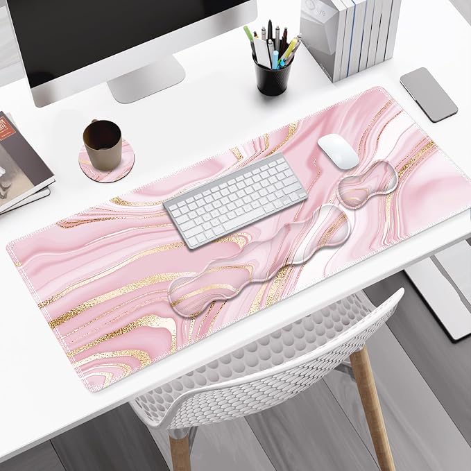 Pink Gold Marble