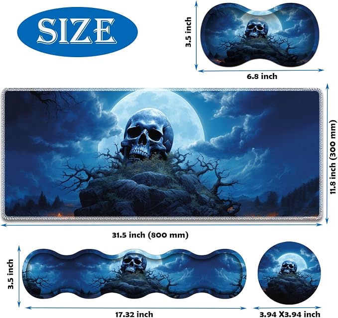 Blue Skull Moon