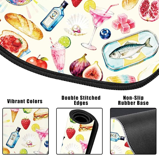 Multicolour Food Pattern
