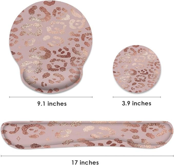 Leopard Gold Pink