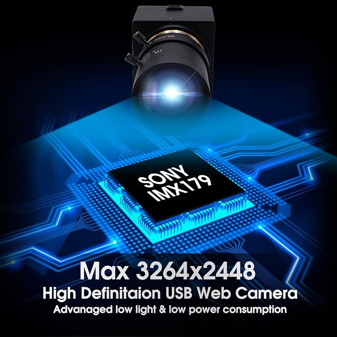 8MP 5-50mm Varifocal Lens