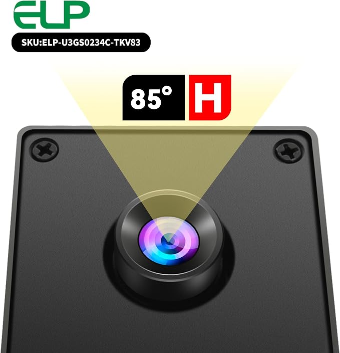 83degree no distortion lens