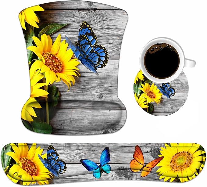 Sunflower and Butterfly-2