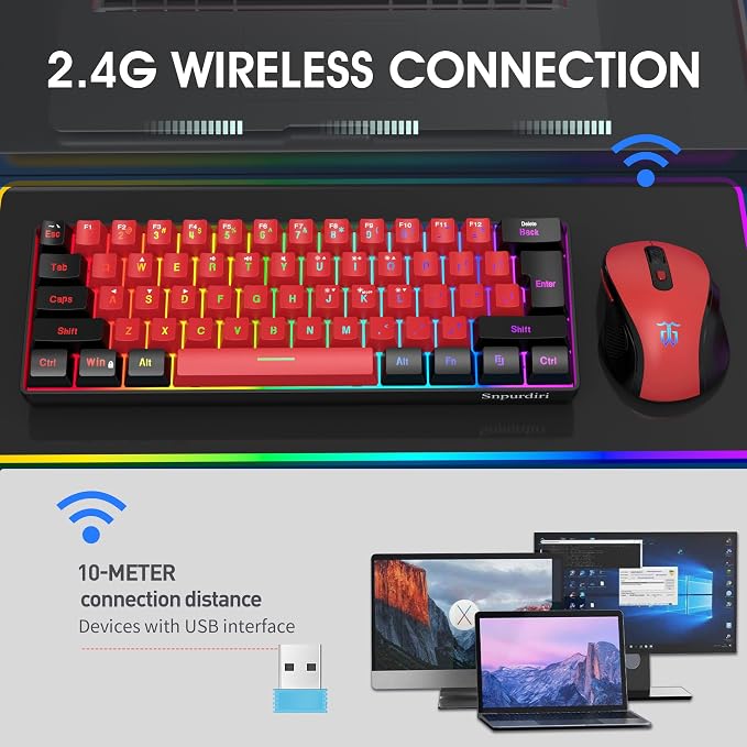 Black Red Combo