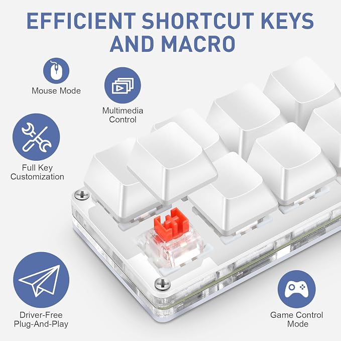 White 8 Keys