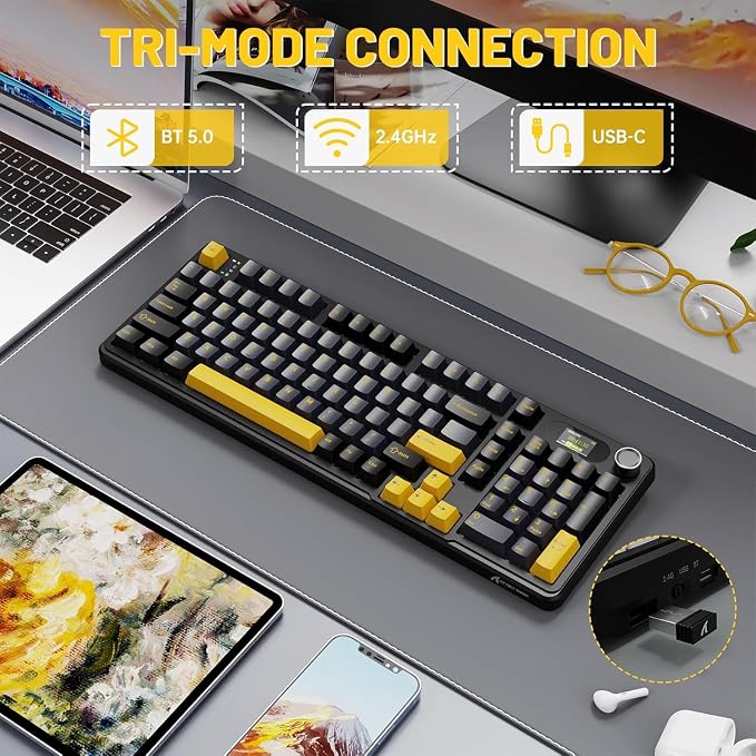 Black/Yellow