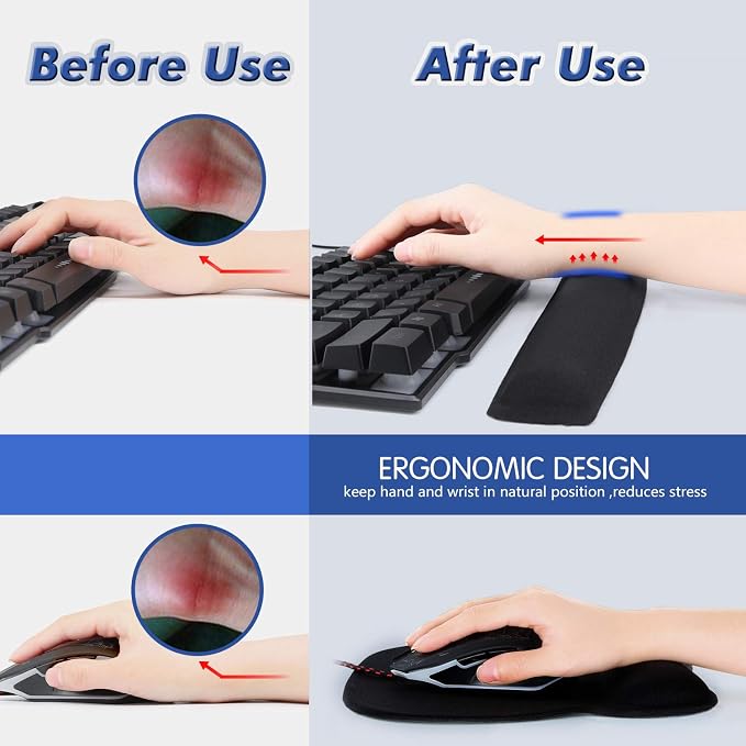 Wrist Rest Set 1+1