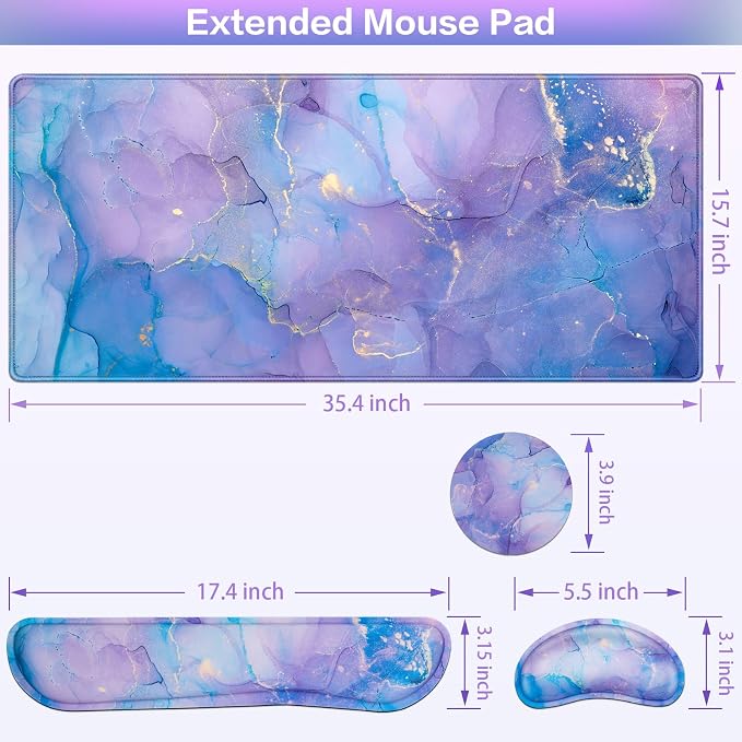 Purple Blue Marble