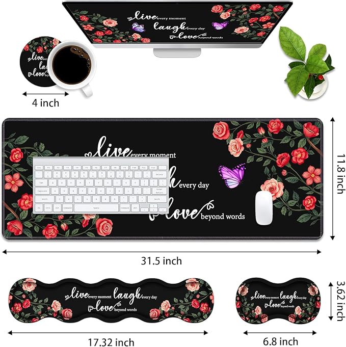Floral Quotes Live Laugh Love