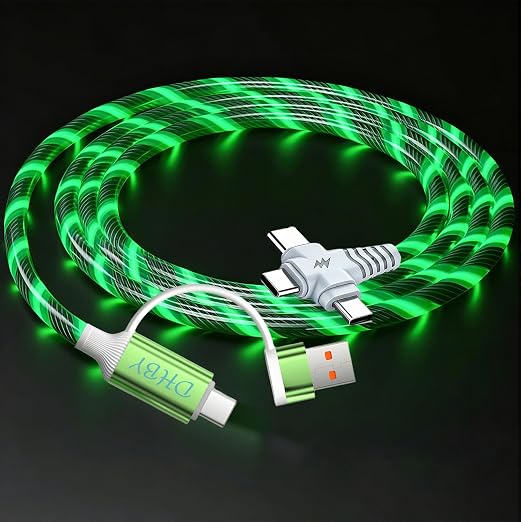 6IN1 Multi Ports LED Green