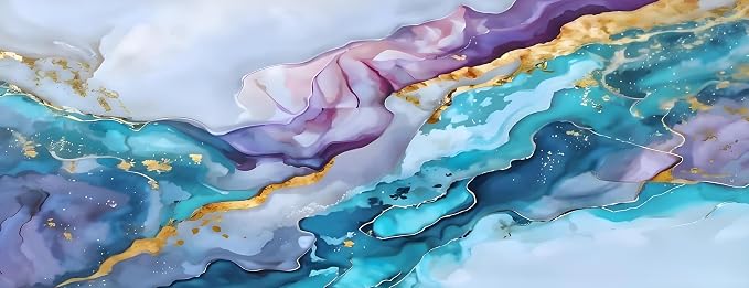Reddish Blue marble