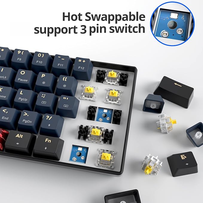 Blue samurai 61-Yellow Switch