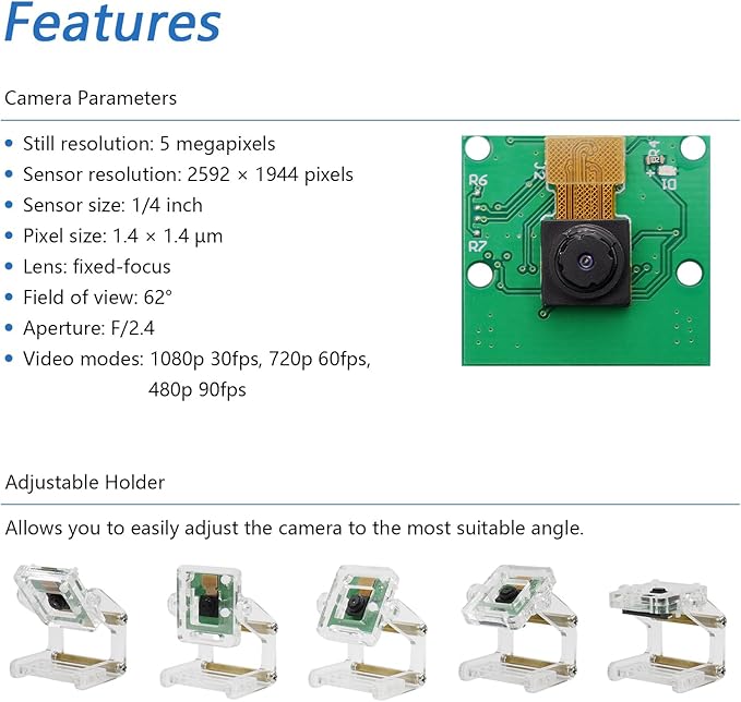 5MP 62Degree