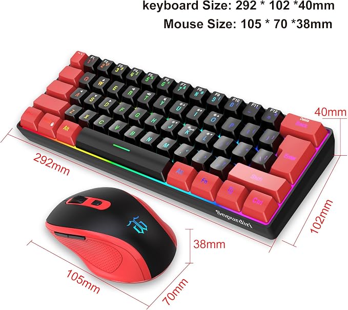 Red Black Combo