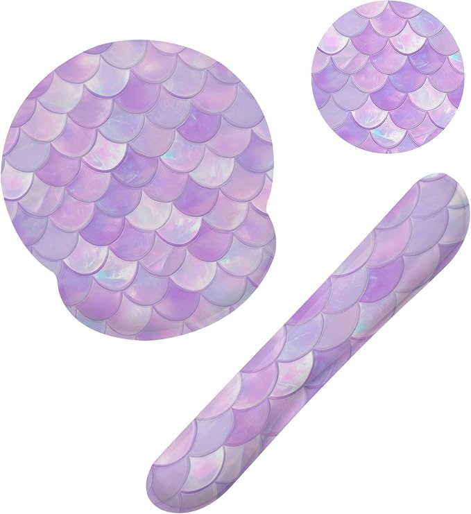 Pink Mermaid Fish Scales