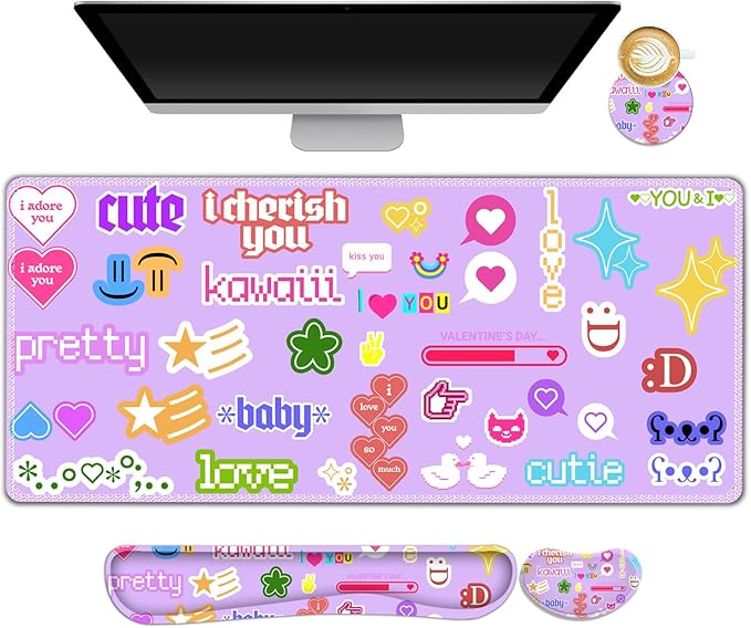 Purple Love Stickers