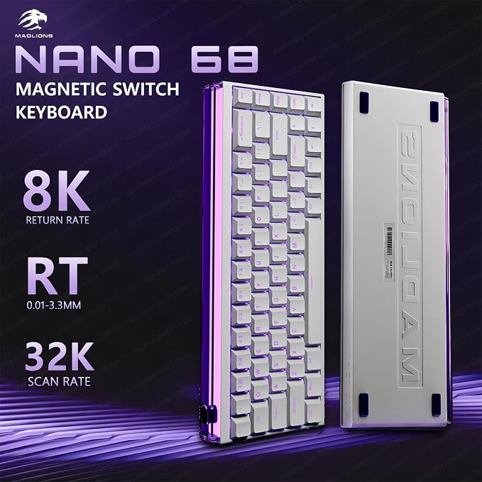 NANO68-Side-Silver Magnetic Switch