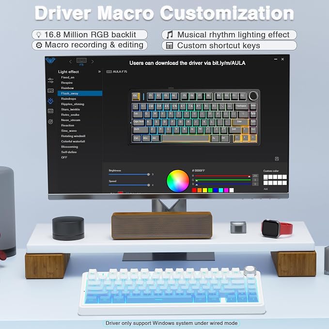 F75 Pro-Gradient Blue