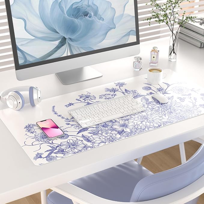Vintage Blue Flowers