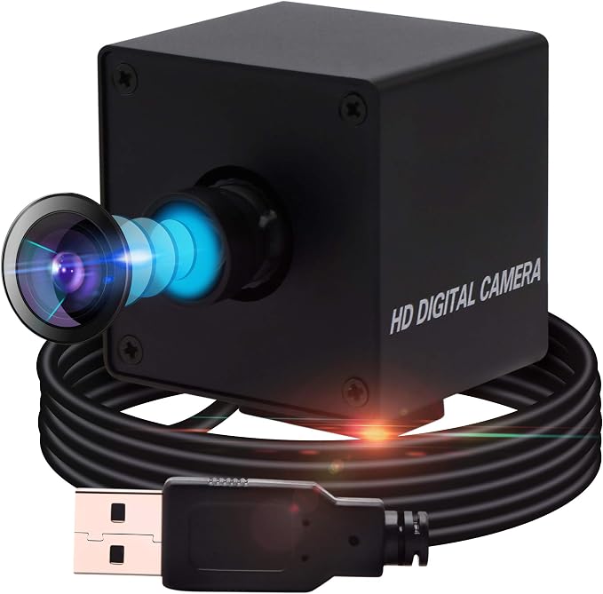 13MP 100 Degree No Distortion Lens Webcam