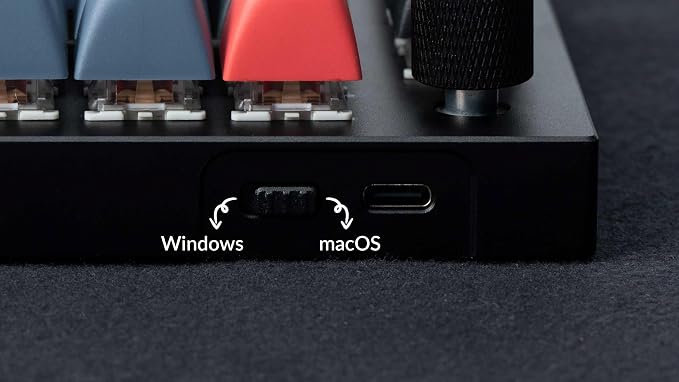 Carbon Black - A with Keychron Super Red Switch