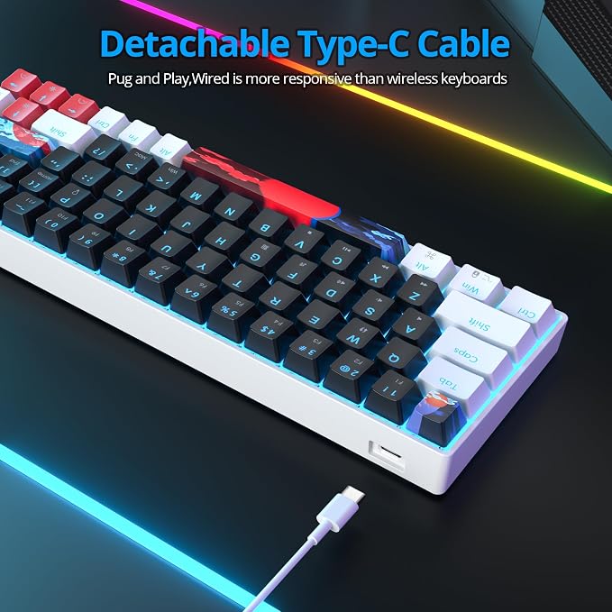 68Black/red Switch