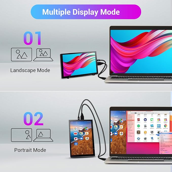 8 inch touch monitor
