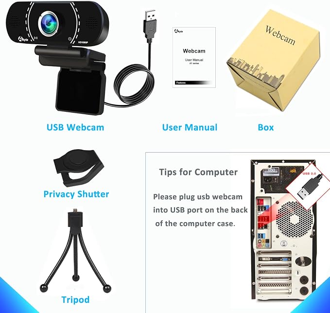PC HD Webcam 1080P