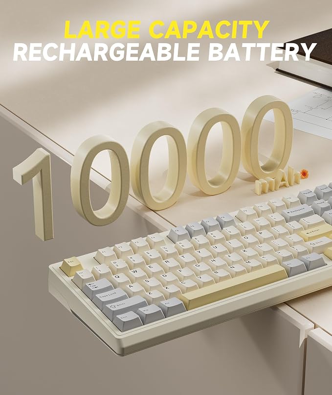 Beige-White
