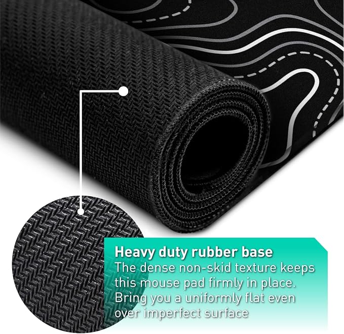 Black Topographic