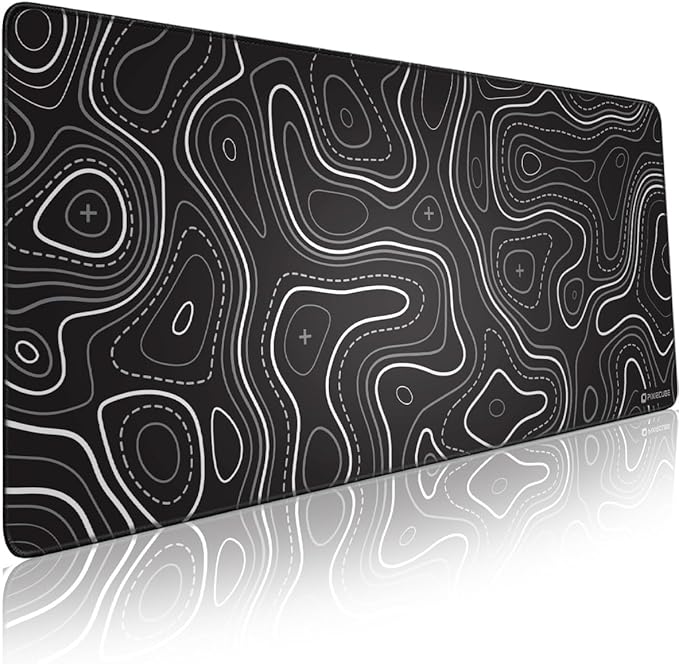 Black Topographic