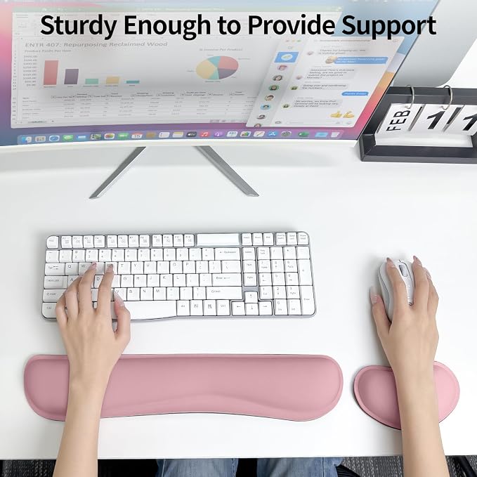 Purple Pink - Wrist Rest Set