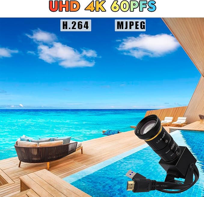 Camera with 5-50mm Lens
