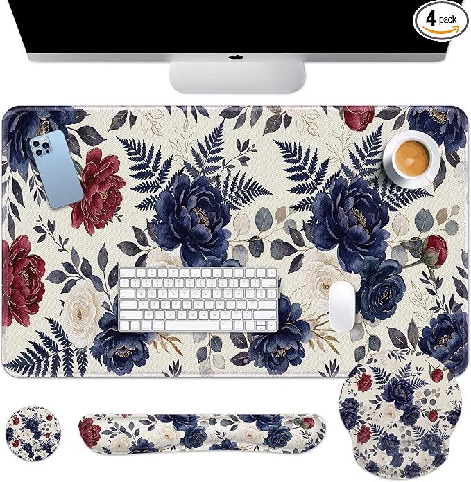 Navy Blue Floral