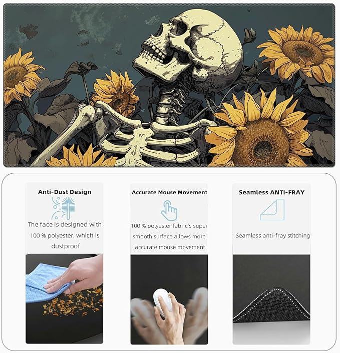 Sunflower Skull