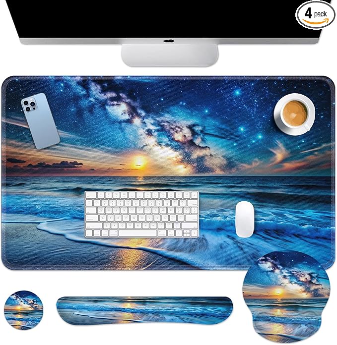Blue Sea and Starry Sky